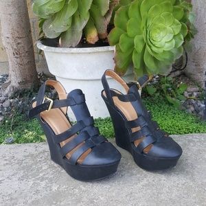 Gladiator Wedge Sandal
